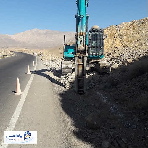 Alt: پروژه فیبر نوری کرمان در مسیر کرمان و شهداد