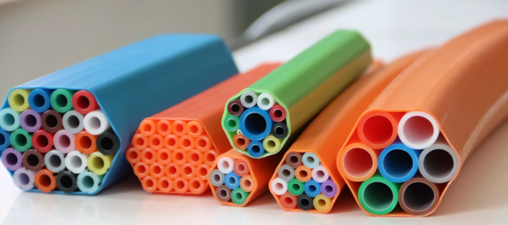 میکروداکت HDPE برای شبکه فیبر نوری