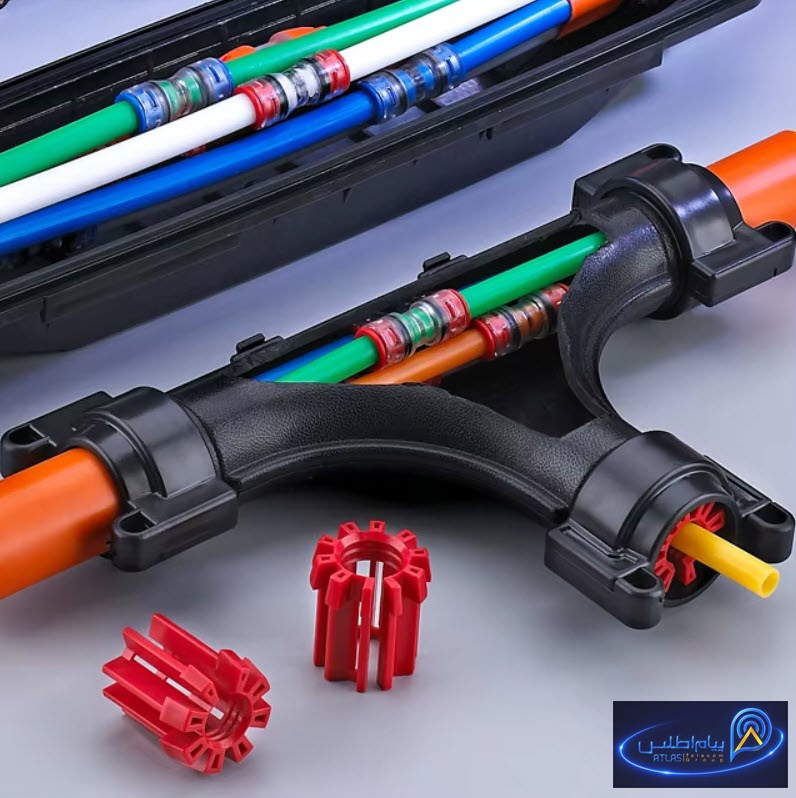 T Connector میکروداکت برای ایجاد انشعاب